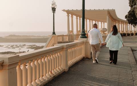 Foto de gravidez na Foz do Porto'