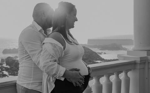 Foto de gravidez na Foz do Porto'