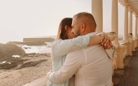 Foto de gravidez na Foz do Porto'