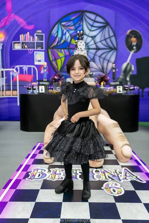 Tema festa infantil Vandinha'