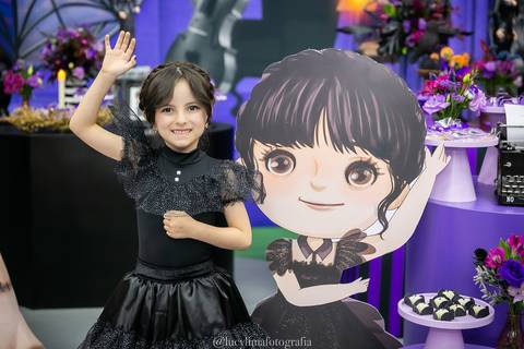 Tema festa infantil Vandinha'