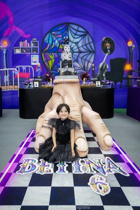 Tema festa infantil Vandinha'