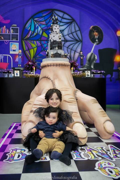 Tema festa infantil Vandinha'