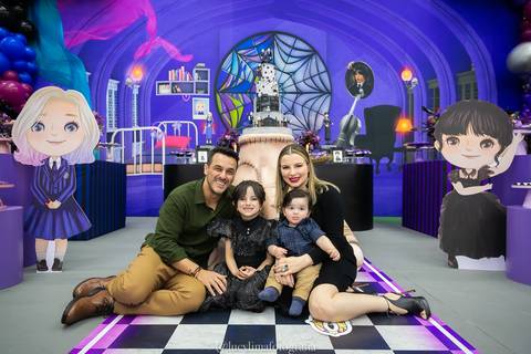 Tema festa infantil Vandinha'