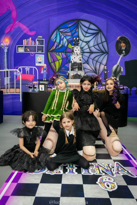 Tema festa infantil Vandinha'