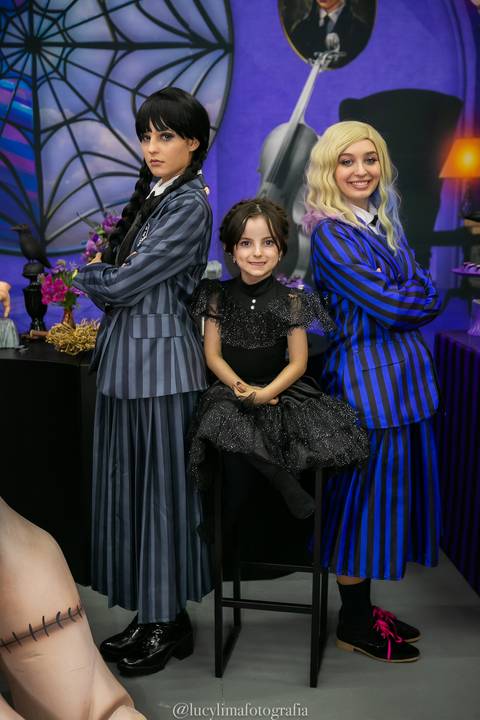 Tema festa infantil Vandinha'