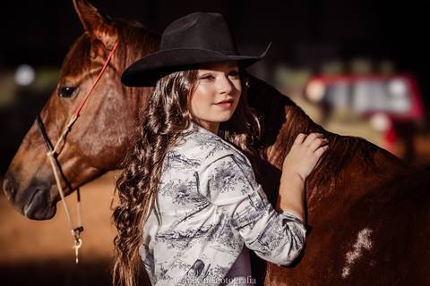 Ensaio Brenda D'angelis Cavalo'