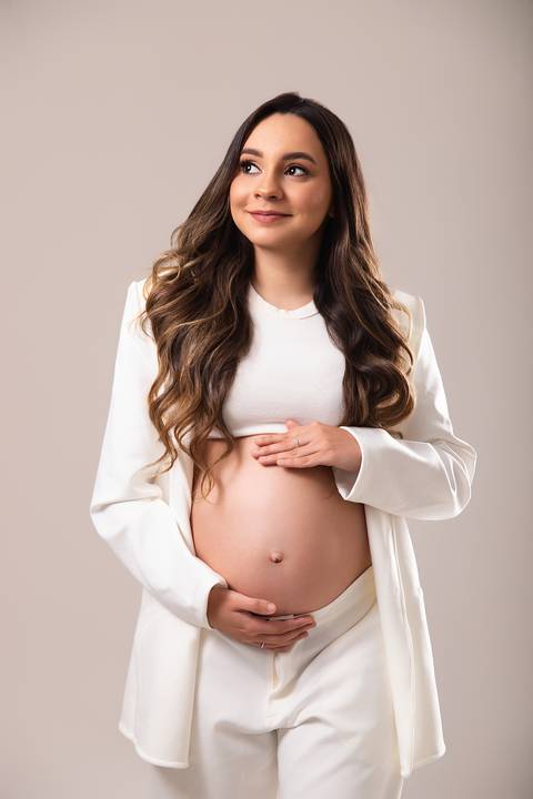 Ensaio de gestante em estudio Pouso Alegre'