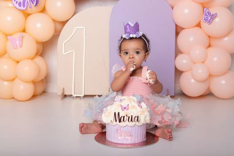 Smash the cake estudio Luana Crispim'