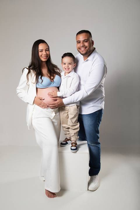 Ensaio Gestante Familia '