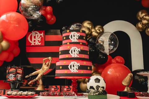 Radical Kids e Foto Certa - Festa de Aniversário Infantil - Decoração Tema Futebol'