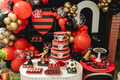 Radical Kids e Foto Certa - Festa de Aniversário Infantil - Decoração Tema Futebol'