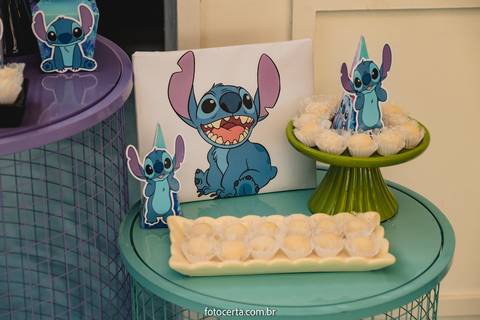 Radical Kids e Foto Certa - Festa de Aniversário Infantil - Decoração Tema Stitch'