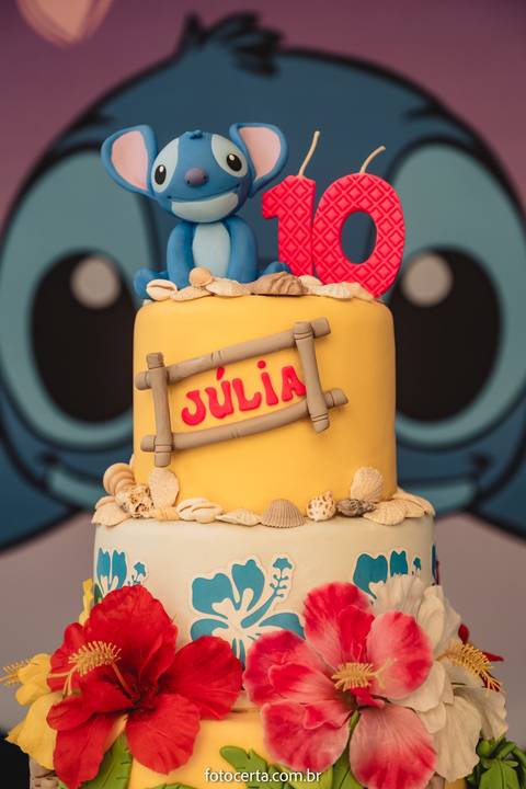 Radical Kids e Foto Certa - Festa de Aniversário Infantil - Decoração Tema Stitch'