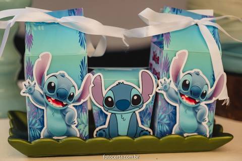 Radical Kids e Foto Certa - Festa de Aniversário Infantil - Decoração Tema Stitch'