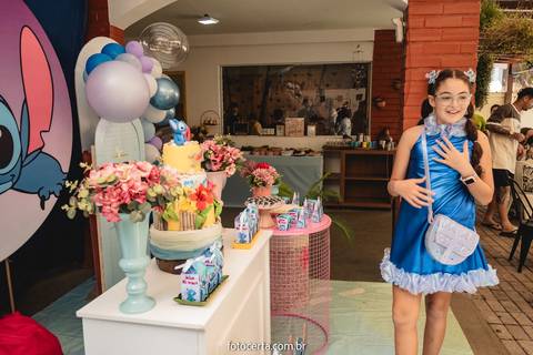 Radical Kids e Foto Certa - Festa de Aniversário Infantil - Decoração Tema Stitch'