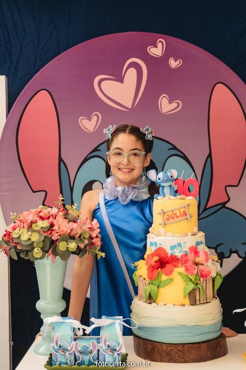 Radical Kids e Foto Certa - Festa de Aniversário Infantil - Decoração Tema Stitch'
