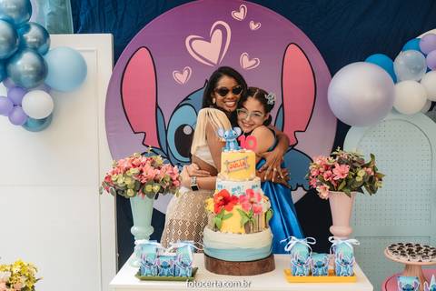 Radical Kids e Foto Certa - Festa de Aniversário Infantil - Decoração Tema Stitch'