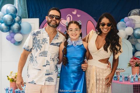 Radical Kids e Foto Certa - Festa de Aniversário Infantil - Decoração Tema Stitch'