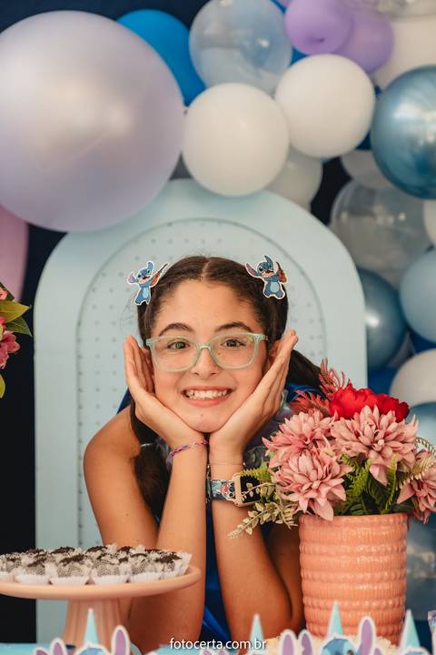Radical Kids e Foto Certa - Festa de Aniversário Infantil - Decoração Tema Stitch'