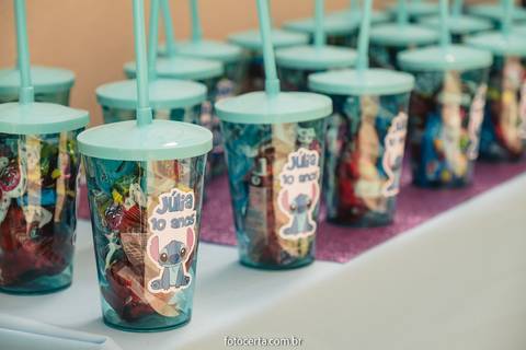 Radical Kids e Foto Certa - Festa de Aniversário Infantil - Decoração Tema Stitch'