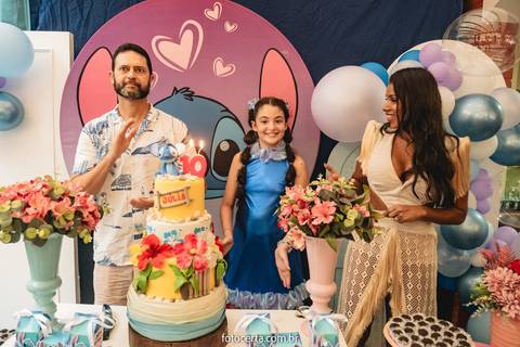 Radical Kids e Foto Certa - Festa de Aniversário Infantil - Decoração Tema Stitch'