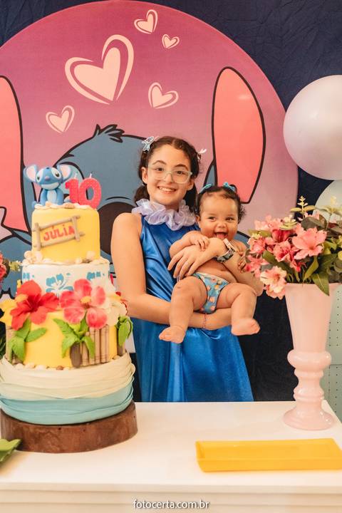 Radical Kids e Foto Certa - Festa de Aniversário Infantil - Decoração Tema Stitch'