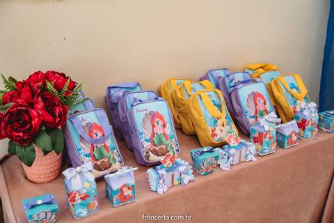 Radical Kids e Foto Certa - Festa de Aniversário Infantil - Decoração Tema Pequena Sereia'