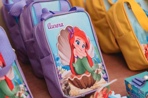 Radical Kids e Foto Certa - Festa de Aniversário Infantil - Decoração Tema Pequena Sereia'