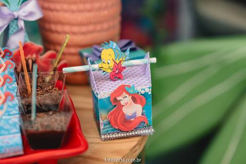 Radical Kids e Foto Certa - Festa de Aniversário Infantil - Decoração Tema Pequena Sereia'