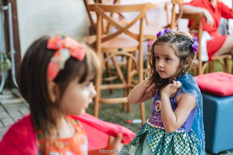 Radical Kids e Foto Certa - Festa de Aniversário Infantil - Decoração Tema Pequena Sereia'
