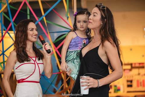 Radical Kids e Foto Certa - Festa de Aniversário Infantil - Decoração Tema Pequena Sereia'