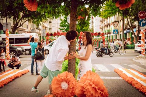Sessão de Solteiros - Festa dos Tabuleiros'