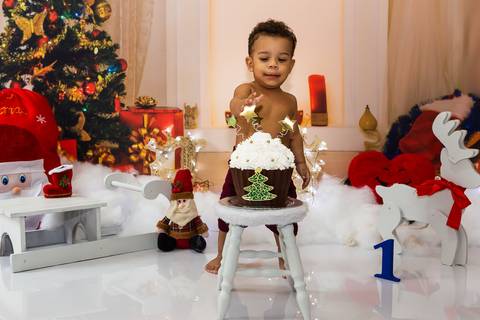 smash the cake ensaio infantil natal bolo festa infantil zona norte criança festa de aniversário família brincadeiras fotografia fotógrafa rio de janeiro RJ carioca'
