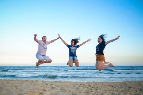 ensaio externo de 15 anos com dindos'