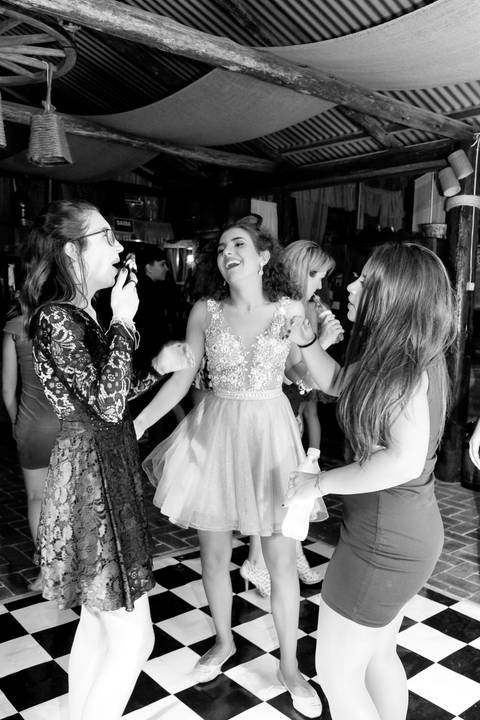 amigos e convidados de 15 anos'