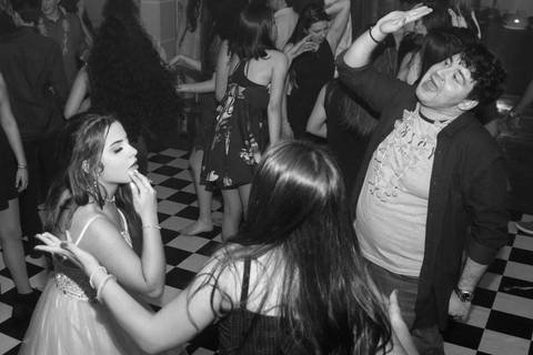 festa de 15 anos, pista de dança'