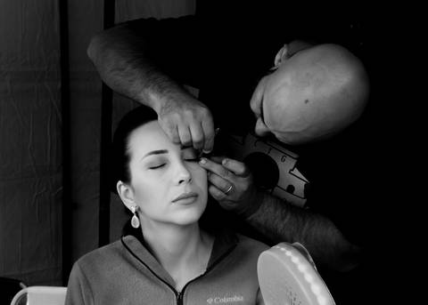 grupo união gaúcha -foto de ctg -prendas e peões - foto de prendas - maquiagem - maquiagem para prendas - penteados - rodeio de vacaria'