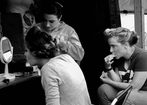 grupo união gaúcha -foto de ctg -prendas e peões - foto de prendas - maquiagem - maquiagem para prendas - penteados - rodeio de vacaria'