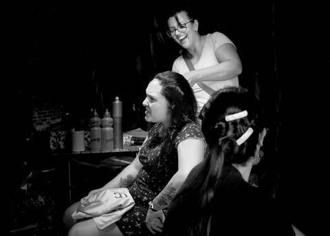  making of de evento - monique malmann- ctg rincão da lealdade - grupo união gaúcha -foto de ctg -prendas e peões'