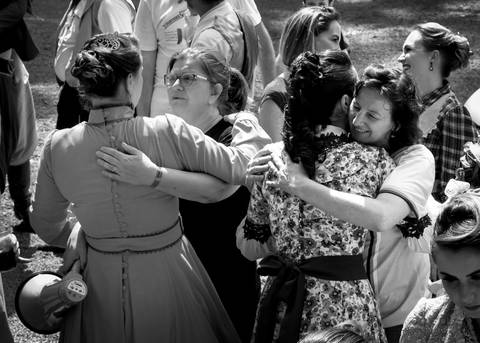 vestido de prenda- su nery fotos- costureira noeli amarante - danças tradicionais - rodeio de vacaria- grupo união gaúcha - ctg rincão da lealdade'