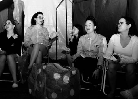  making of de evento - monique malmann- ctg rincão da lealdade - grupo união gaúcha -foto de ctg -prendas e peões'