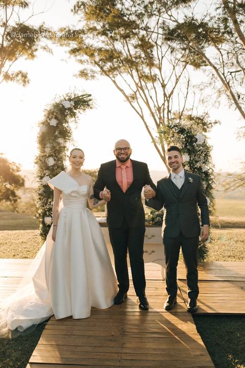 Detalhes do casamento no campo em Marília/SP'