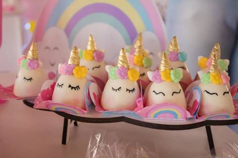 Bombom de unicórnio '