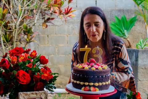 Soprando as velinhas '