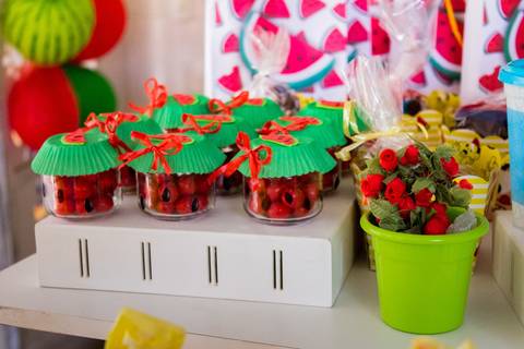 Festa com tema da Mônica. decoração para festa de 2 anos '