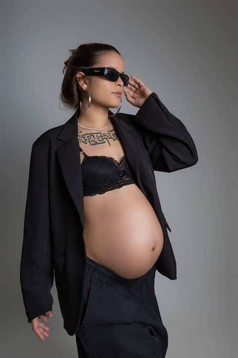 Ensaio gestante em estúdio - Ipatinga'