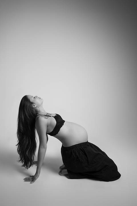 Ensaio gestante em estúdio - Ipatinga'