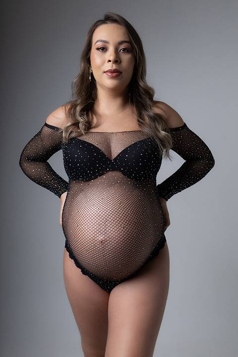 Ensaio gestante em estúdio - Ipatinga - Damille Barros Fotografia'