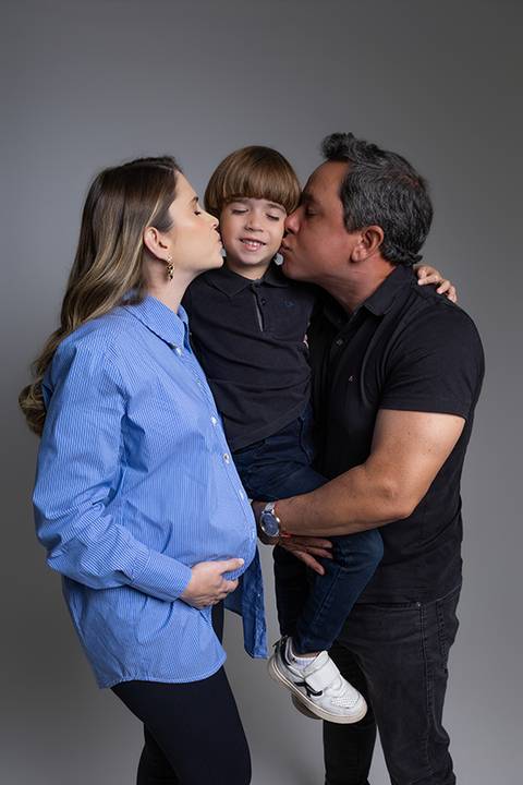 Ensaio gestante em estúdio - Ipatinga - Damille Barros Fotografia'